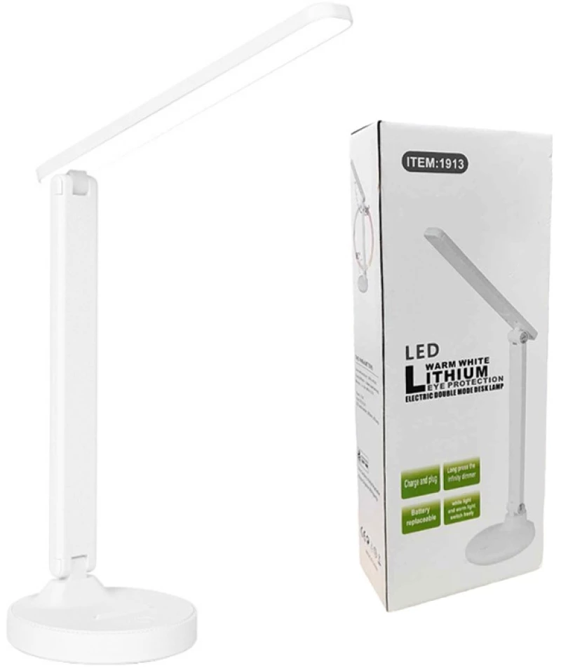Επιτραπέζιο Φωτιστικό USB 3000K-6000K 1913 LED