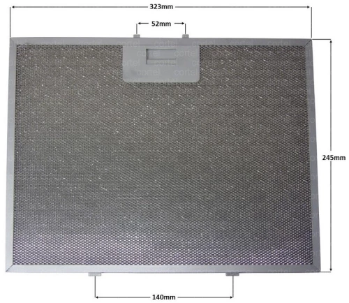 ΦΙΛΤΡΟ ΑΠΟΡΡΟΦΗΤΗΡΑ 323mm*245mm DAVOLINE