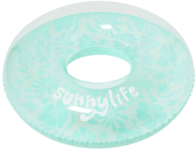 SunnyLife Φουσκωτή Σαμπρέλα Floral Seafoam