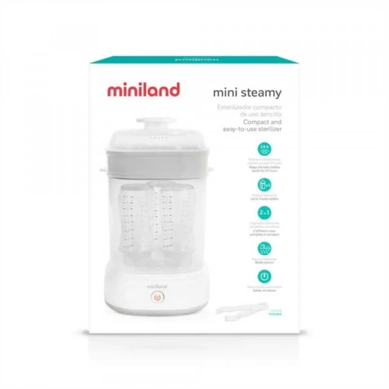 Miniland Αποστειρωτής Μπιμπερό Mini Steamy