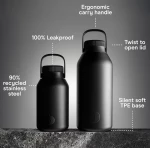 Chillys Θερμός Για Υγρά Big Mouth Abyss Black 2L.