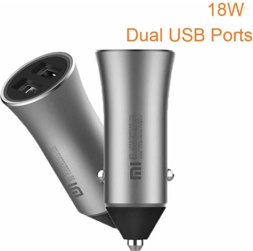 Xiaomi Mi Car Charger 18W Pro 2.4A - Fast Charging (2 Θύρες USB)