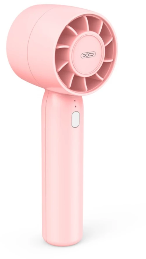 XO MF93 Μίνι Ανεμιστήρας Χειρός 400mAh Ροζ