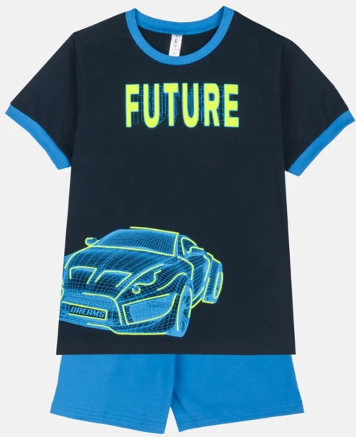 Πυτζάμα αγόρι "Future" μπλε