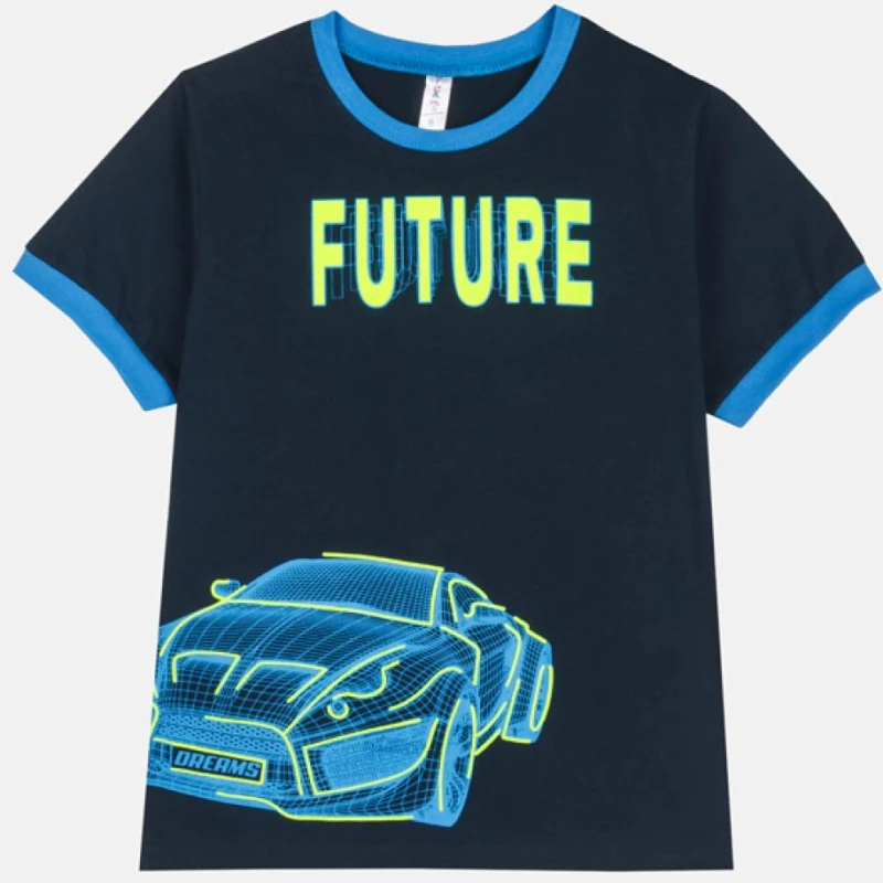Πυτζάμα αγόρι "Future" μπλε