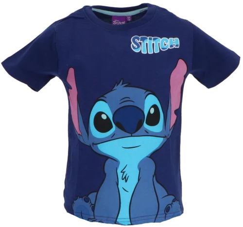 Μπλούζα κοντομάνικη "Stitch" μπλε
