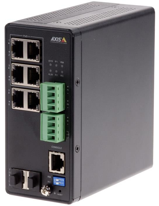 NET SWITCH 4PORT POE+ T8504-R/01633-001 AXIS