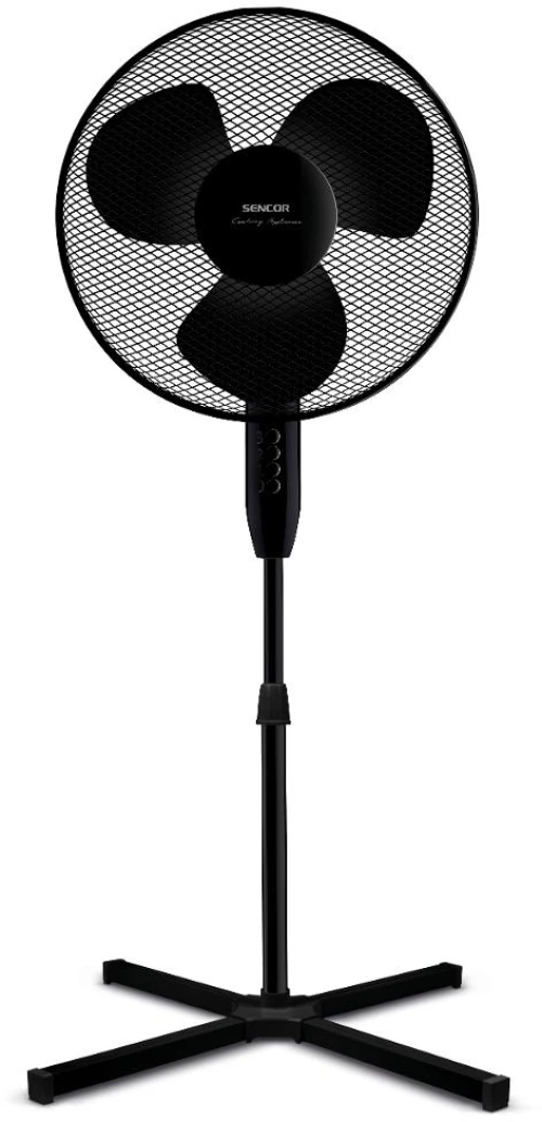 Ανεμιστήρας Δαπέδου Sencor SFN 4031BK 40W 3 Ταχυτήτων Διαμέτρου 40cm Μαύρος