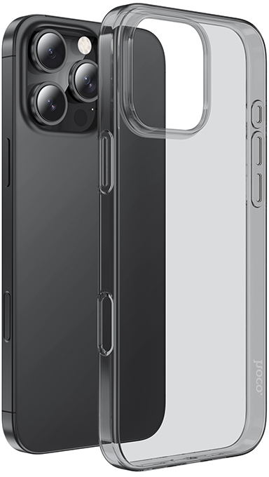 Θήκη Hoco TPU Light Series για Apple iPhone 16 Pro Max Smoke