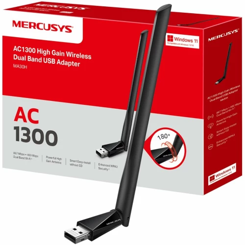Αντάπτορας Δικτύου Mercusys MA30H
