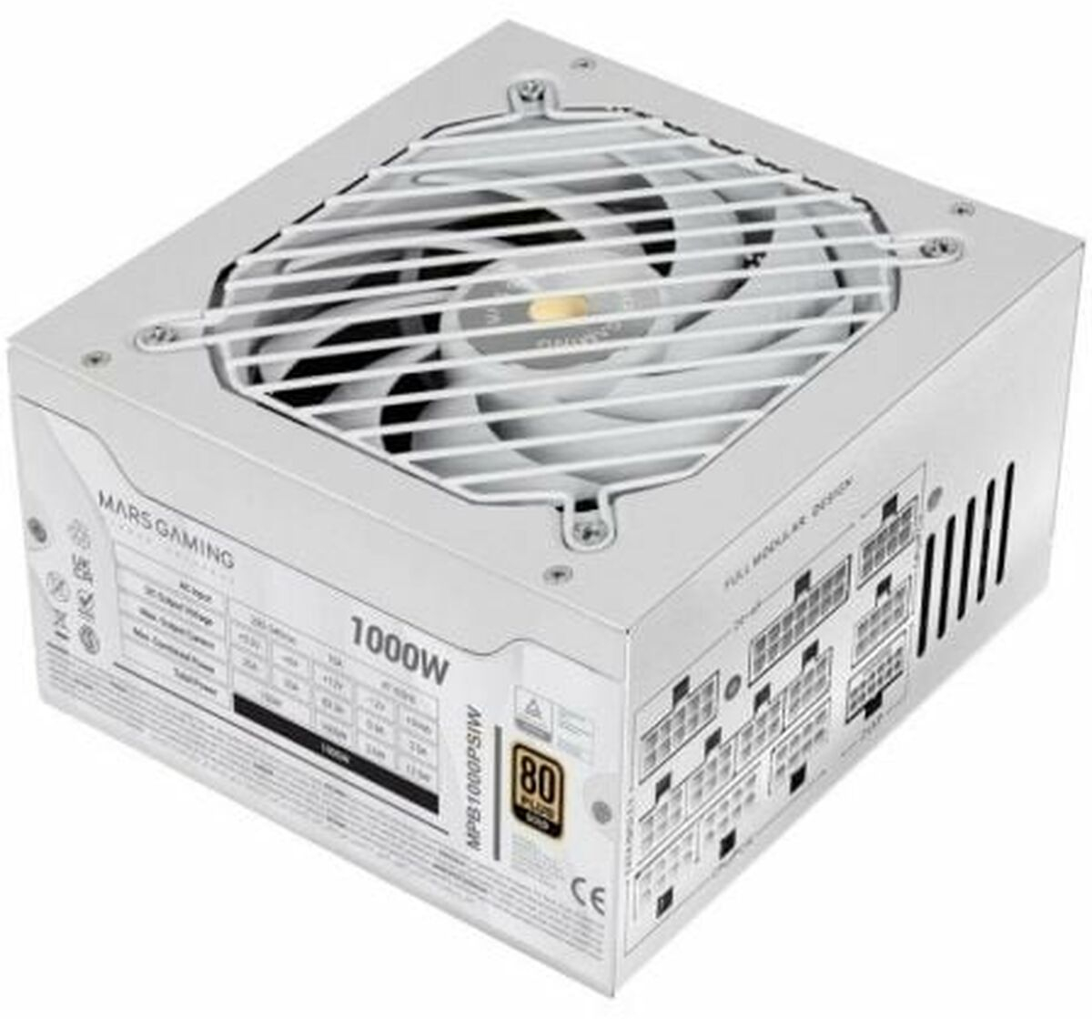 Τροφοδοσία Ρεύματος Mars Gaming MPB1000PSIW ATX 1000 W 80 Plus Gold
