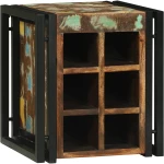 vidaXL Ράφι κρασιού 34.5x35x39 εκ. Ανακυκλωμένο ξύλο