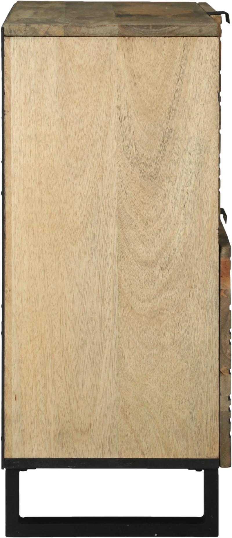 vidaXL Ντουλάπι 80x33.5x75 εκ. Στερεό Ξύλο Μάνγκο