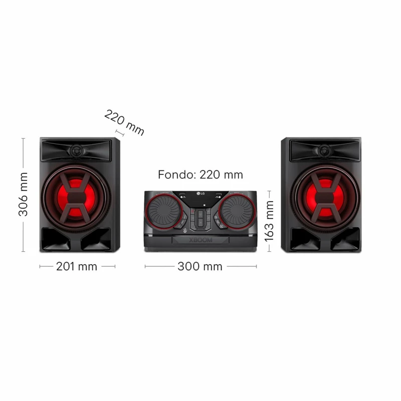 Mini HiFi LG CK43N