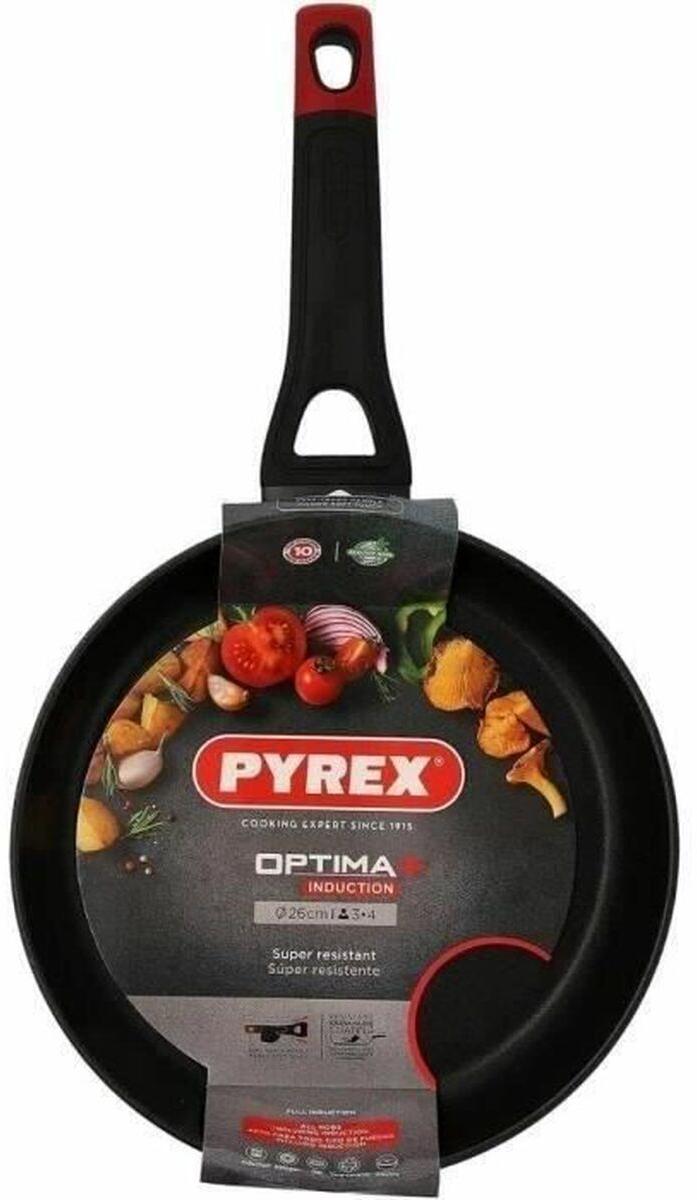 Τηγάνι Pyrex Μαύρο Αλουμίνιο