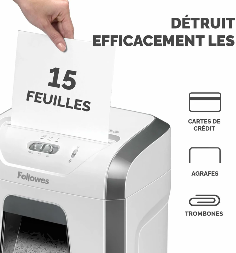 Καταστροφέας Εγγράφων Fellowes 19 L