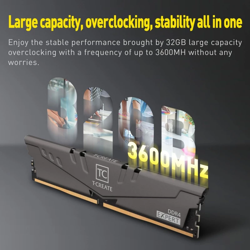 Μνήμη RAM Team Group TTCED432G3200HC16FDC01 32 GB DDR4 3200 MHz CL16