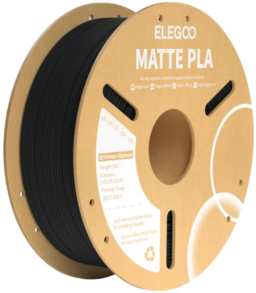 νήμα PLA Matte ELEGOO (Czarny)