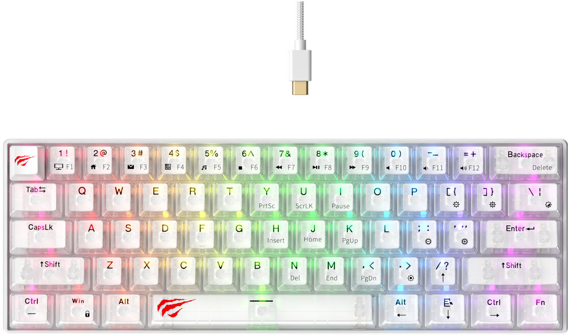 Πληκτρολόγιο Havit KB903Lwt