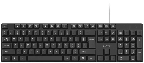 Πληκτρολόγιο Savio KB-01 Μαύρο