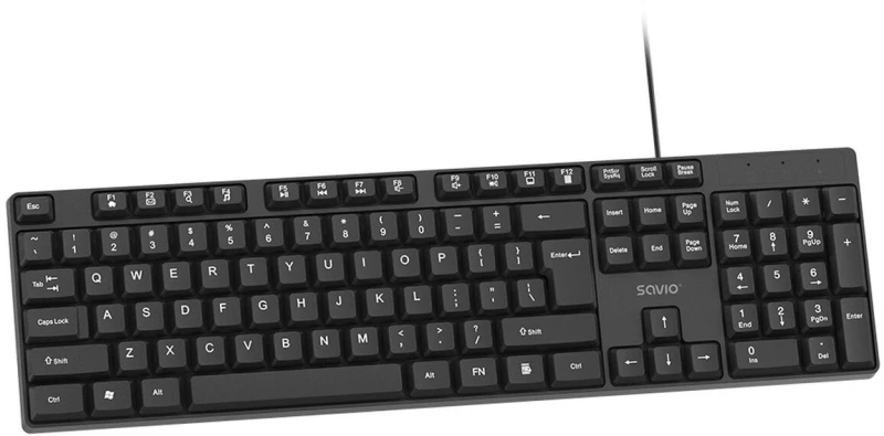 Πληκτρολόγιο Savio KB-01 Μαύρο