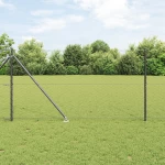 Φράκτης Hexagon vidaXL Γκρι 1.4x100 m Χάλυβας