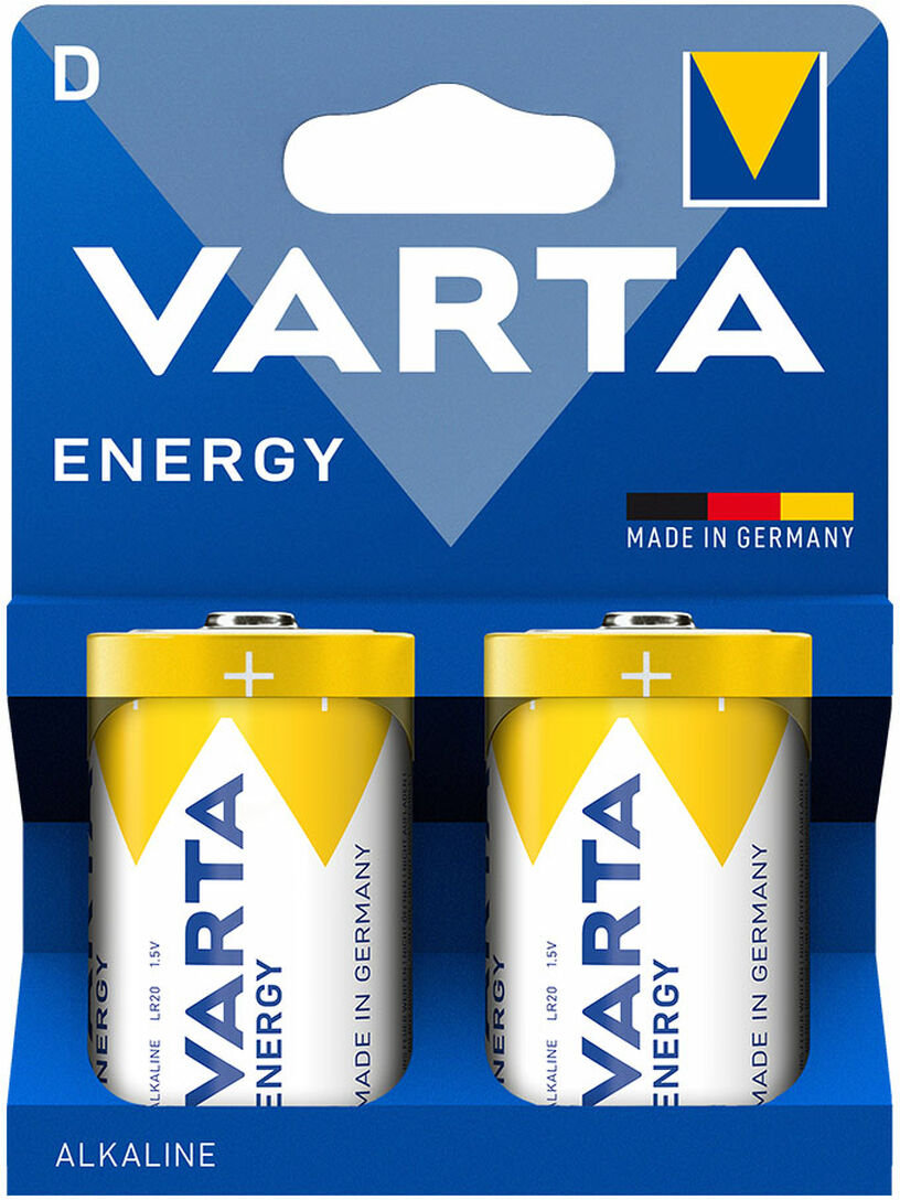 Μπαταρίες Varta energy d 1,5 V Τύπος D (x2)
