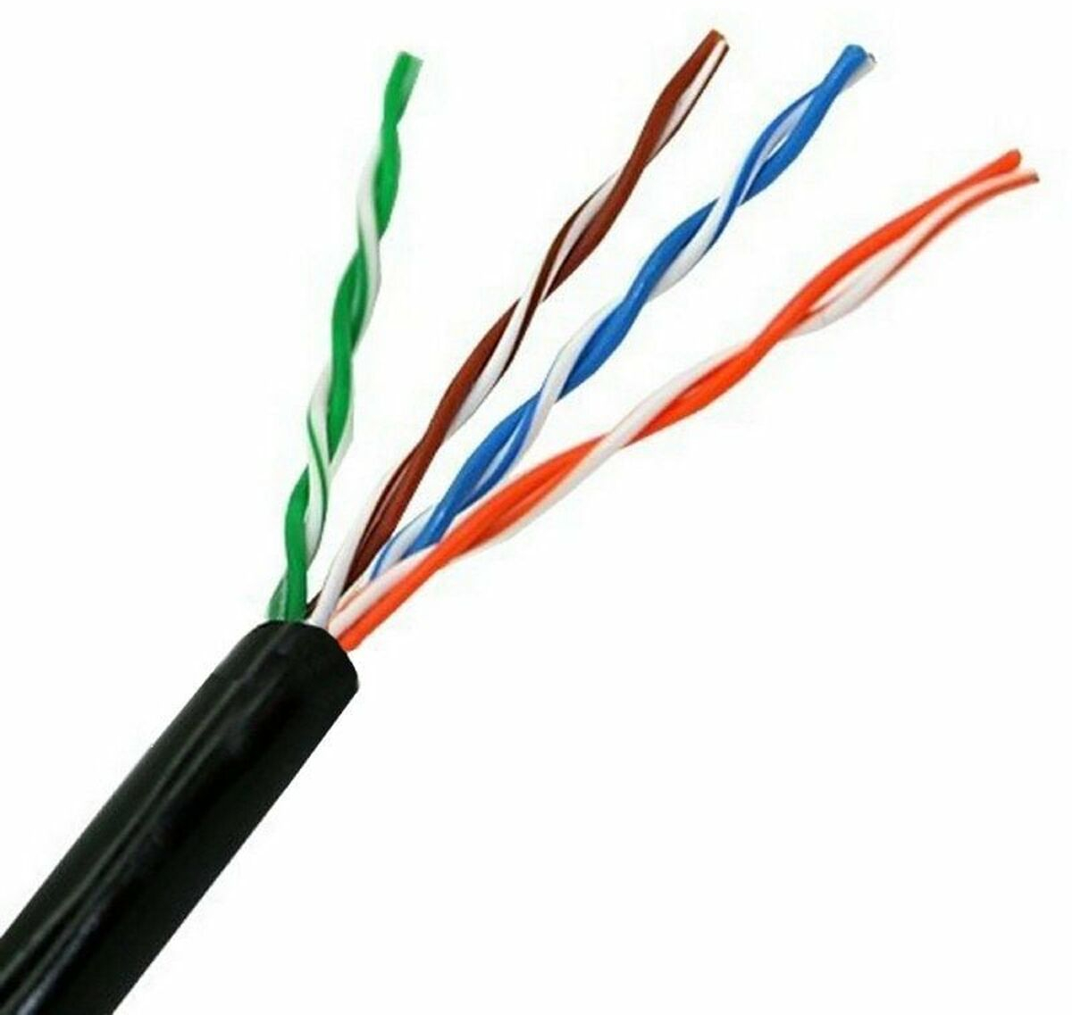 Καλώδιο RJ45 Κατηγορίας 5e UTP Aisens A133-0213 Μαύρο 305 m