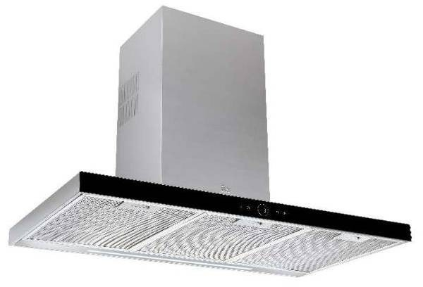 Teka DLH 786 T Ecopower Inox/Μαύρο Κρύσταλλο Απορροφητήρας Καμινάδα Τοίχου 70cm Εγγύηση 2+1 Χρόνια