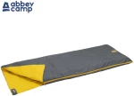 Υπνόσακος 200x75cm AbbeyCamp Γκρι/Κίτρινο Κωδ. 21NL-GRG