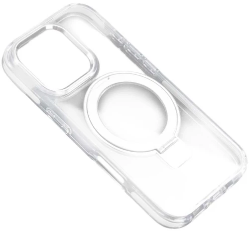 XO K31 iP16 6.1" TPU+Ακρυλική Μαγνητική Θήκη Τηλεφώνου Λευκό