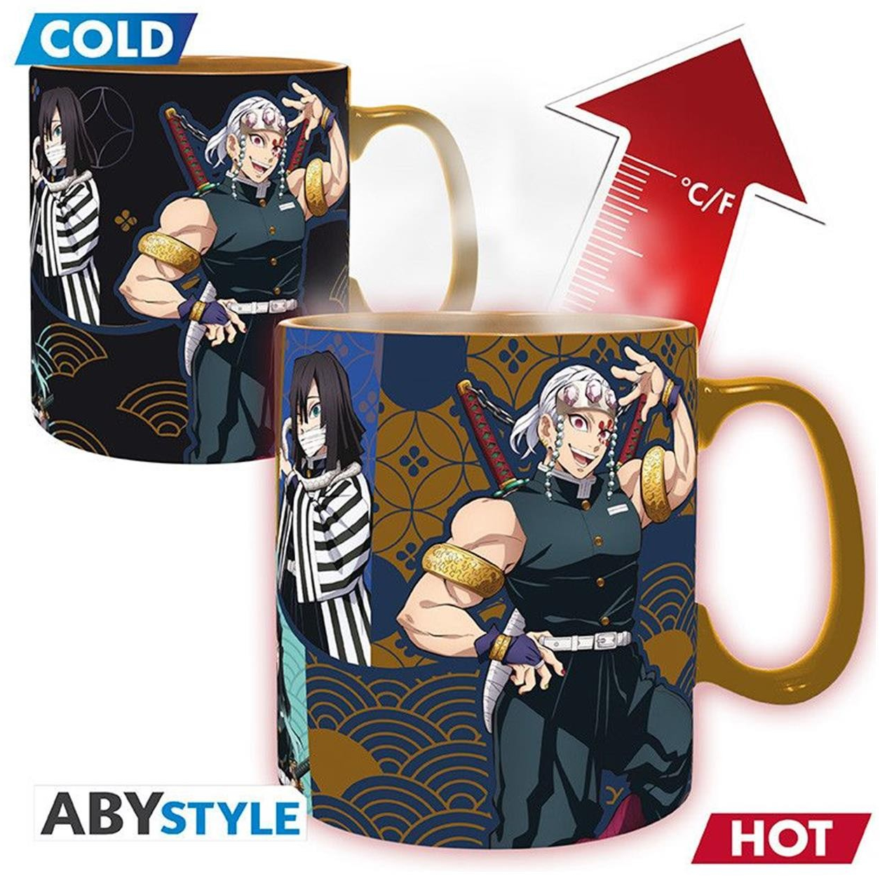 Abysse: Demon Slayer - Hashira Heat Change Mug (460ML) (ABYMUGA513)