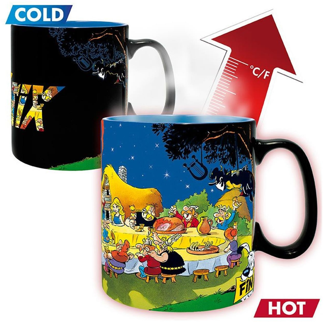 Abysse: Asterix - Heat Change Mug  (460ml) (TGGMUG278)
