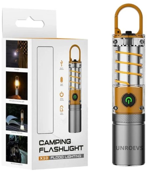 ΕΠΑΝΑΦΟΡΤΙΖΟΜΕΝΟΣ ΦΑΚΟΣ CAMPING 10W GD-X10