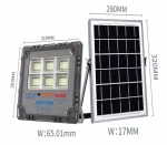 ΗΛΙΑΚΟΣ ΠΡΟΒΟΛΕΑΣ JORTAN 600W JT-18600-XM600W