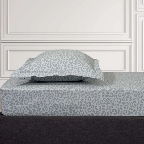 Σεντόνι 2287 Με Λάστιχο Ice Grey Greenwich Polo Club Queen Size 160x235cm Βαμβάκι-Πολυέστερ