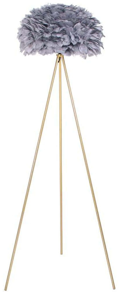 Φωτιστικό Δαπέδου Με Φτερά 374-225-670 50x150cm Ε27 60W Gold-Grey