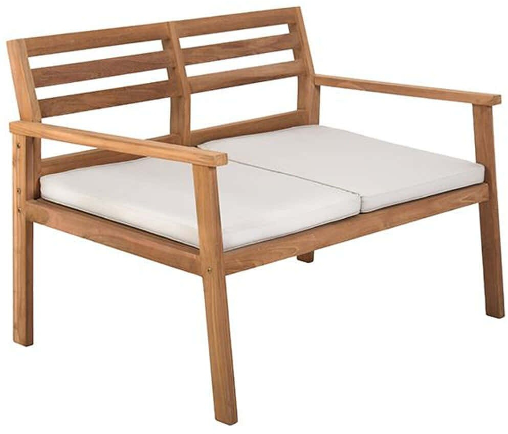 Καναπές Διθέσιος New Winston 956-125-002 128x75x75cm Natural Two-seater