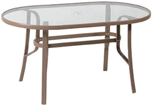 Τραπέζι Οβάλ 154561 Brown 90X160X75cm