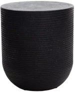 Σκαμπό Siya 0900004 40x40x45cm Black