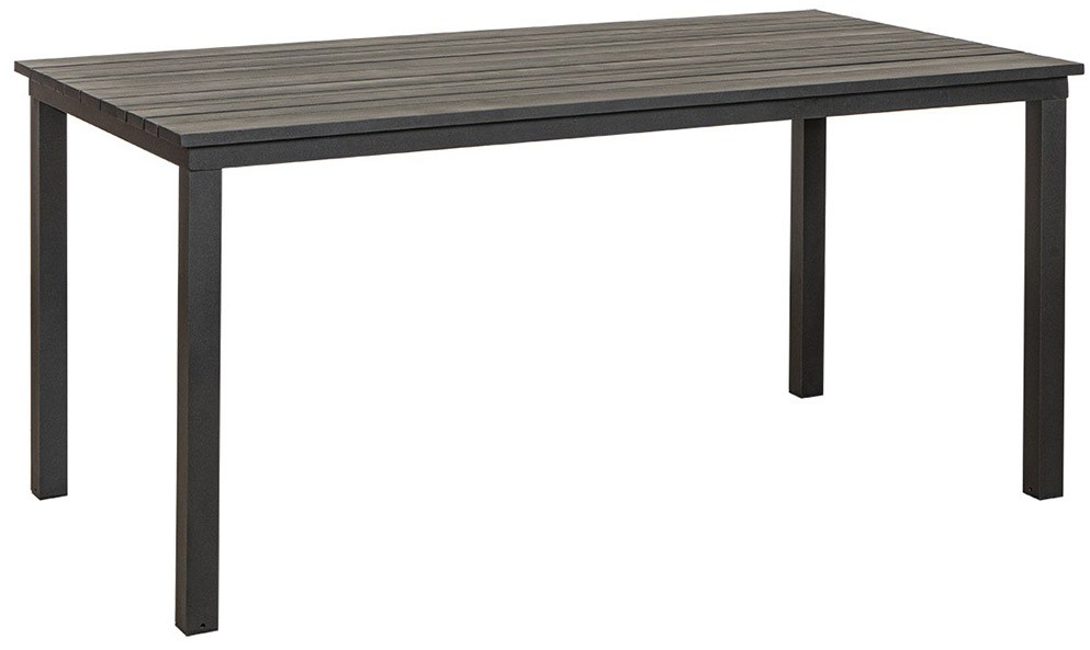Τραπέζι Παραλ/μο Αλουμινίου Venus 23991 160x86x76cm Grey