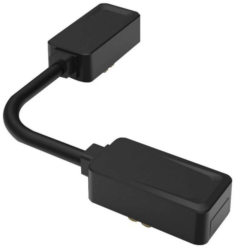 Σύνδεσμος Μαγνητικής Ράγας VK/04485/B/MOD 40V IP20 5.6x2.5cm Black VKLed