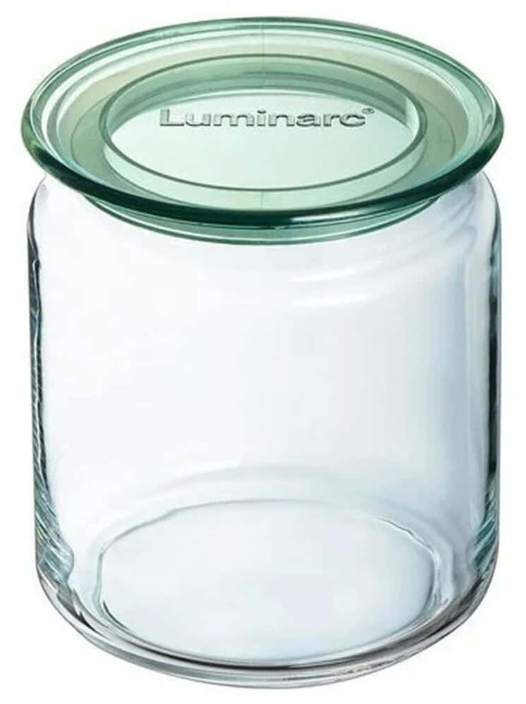 Δοχείο Αποθήκευσης Pure V6217 750ml Clear-Green Luminarc Γυαλί