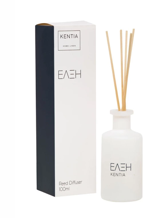 Αρωματικό Χώρου Με Sticks Mood 25 Έλξη 100ml Frosted Gingerbread Kentia Γυαλί