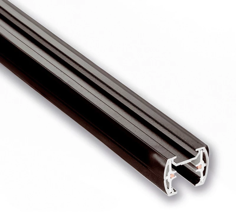 Ράγα Αλουμινίου Μονοφασική MM 7701-30-30 3m Black Ivela