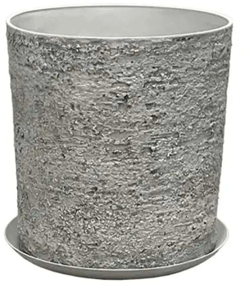 Κασπώ Βράχος 06-10004-M Φ35x36cm Grey Marhome Πολυρεσίνη