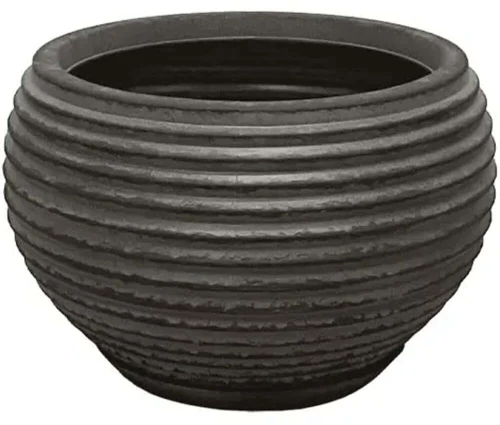 Κασπώ Γαβάθα 06-10019-S Φ40,5x26cm Antique Black Marhome Πολυρεσίνη