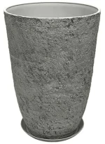 Κασπώ Βράχος 06-10002-S Φ35,5x49,5cm Grey Marhome Πολυρεσίνη