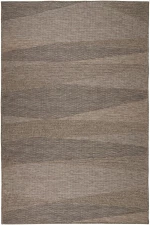 Χαλί Kimolos 527 VH7-X Brown-Grey Βιοκαρπέτ 133X190cm