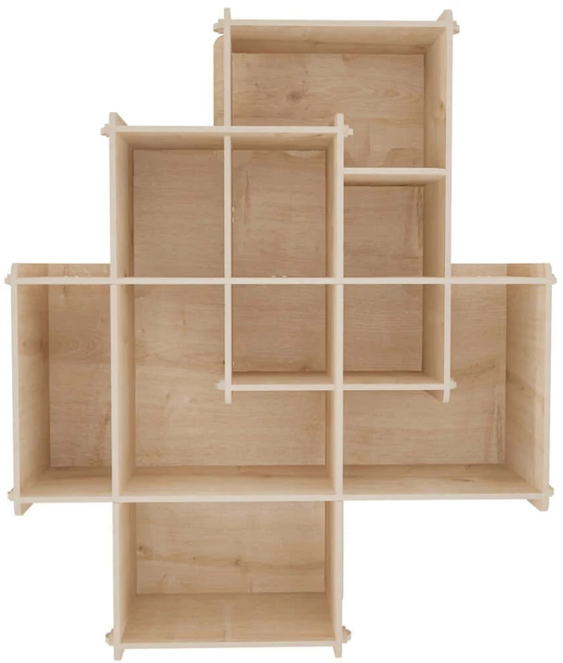 Ραφιέρα Τοίχου Adis 875ZNA4638 70x21x88,7cm Oak